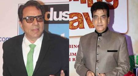 Dharmendra, Jeetendra felicitated by Maharashtra Navnirman Sena