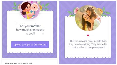 Hike Mother’s Day microapp lets users send stickers, cards to moms