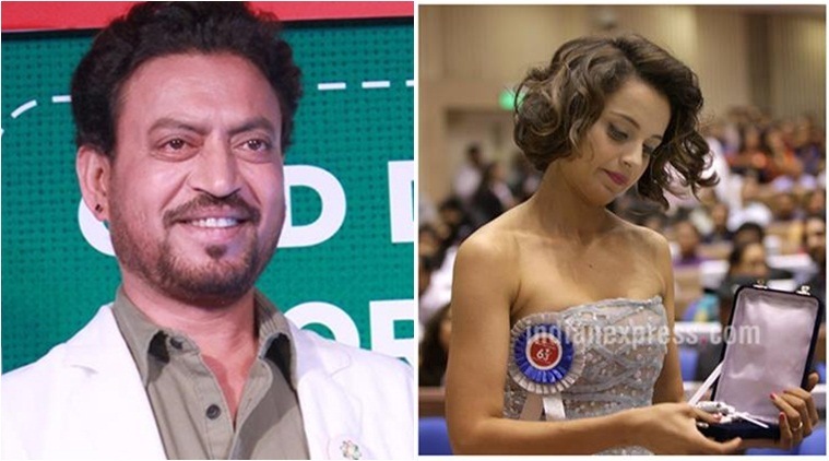 Irrfan Khan, Kangana Ranaut, Kangana Ranaut Irrfan Khan, Kangana irrfan, Irrfan Khan FILM, Irrfan Khan UPCOMING FILM, ENTERTAINMENT NEWS