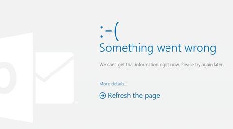 Outlook.com down for many users