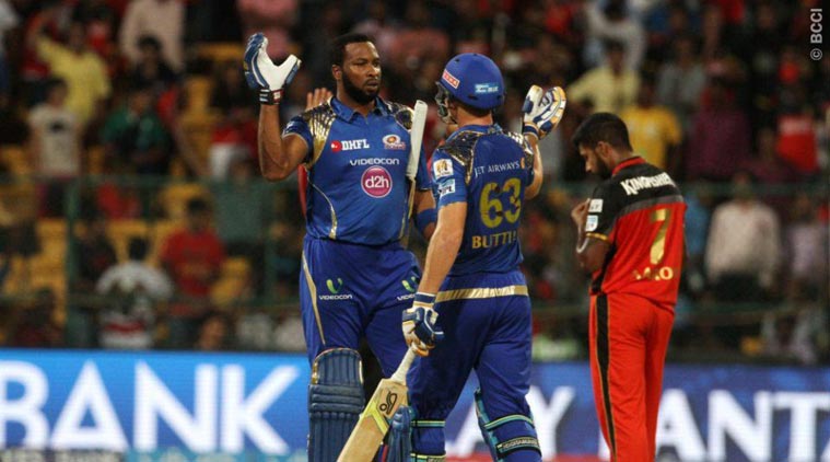 Image result for mumbai win against rcb