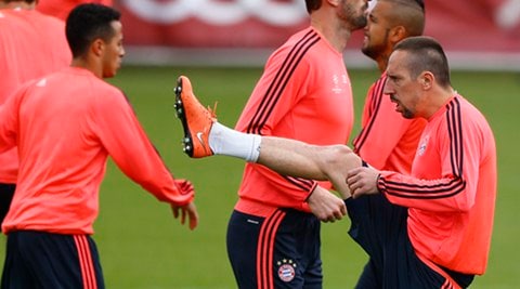 Bayern Munich winger Franck Ribery fit for Atletico Madrid  semi-final