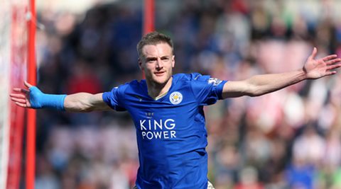 Jamie Vardy named Football Writers’ Association’s  Player of the Year