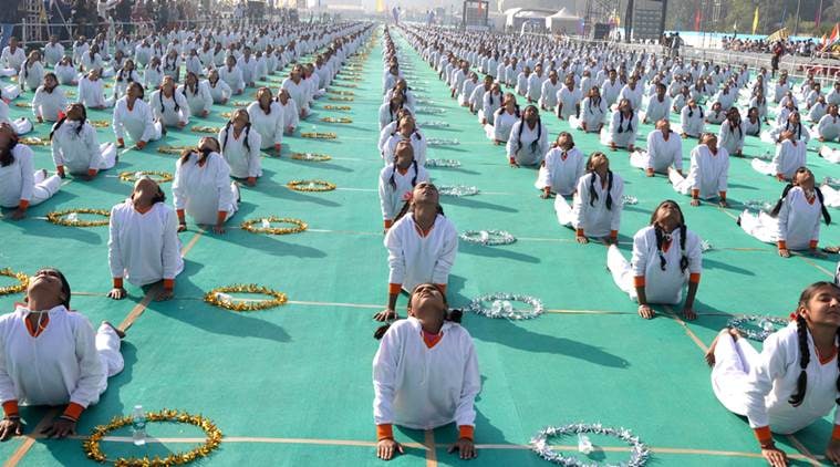 International Yoga Day, Ypga classes, Ramdev, Rajpath event, yoga session, International Yoga Conference, Jamia Millia Islamia, Najeeb Jung, Health, Delhi News