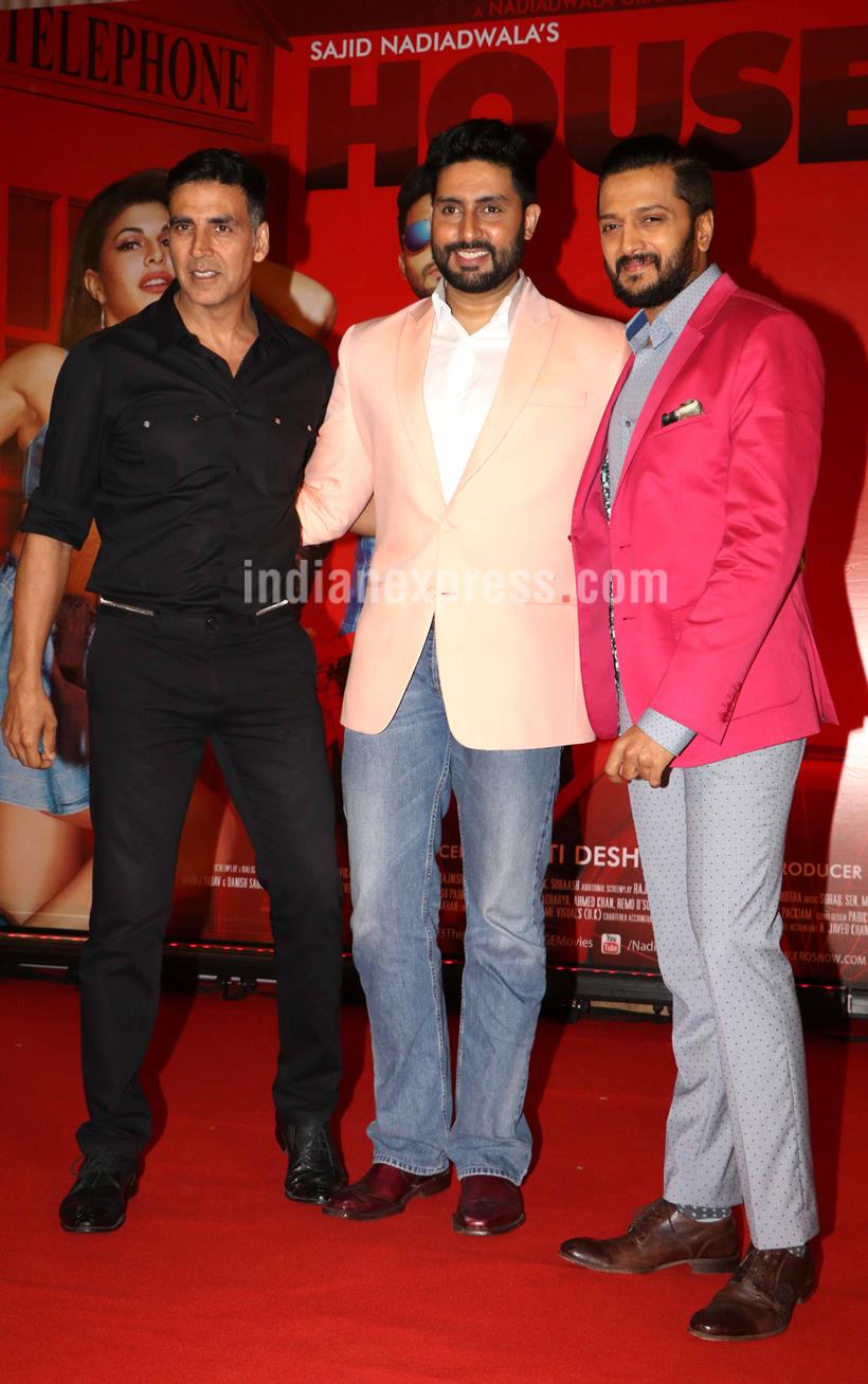 PHOTOS: Akshay Kumar, Abhishek Bachchan, Riteish Deshmukh Celebrate ...