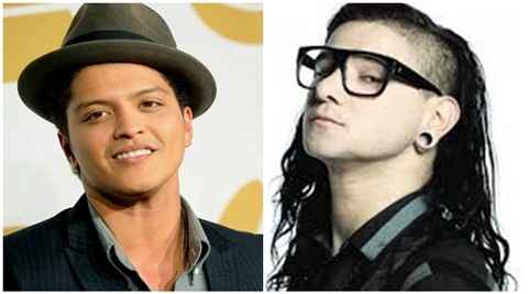Bruno Mars partners with Skrillex on new music