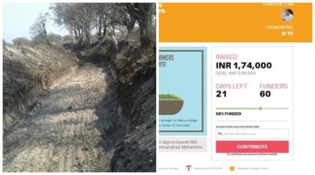 Can crowdfunding help build a canal? A village in parched Marathwada thinks so