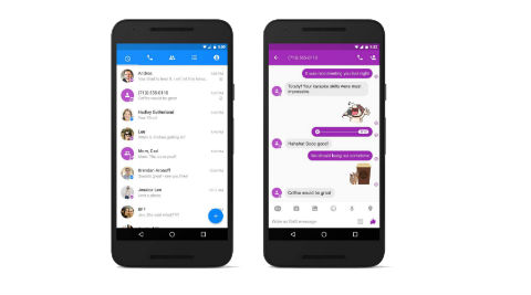 Facebook Messenger on Android will let you receive, send SMS