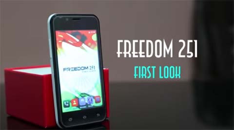 First look video: Ringing Bells Freedom 251, the world’s cheapest smartphone