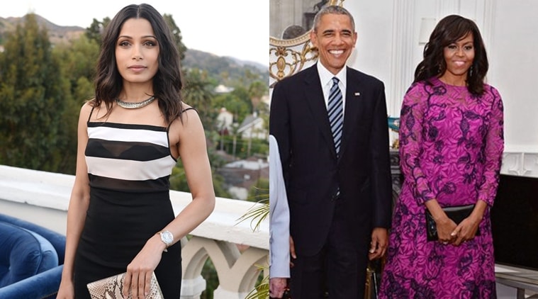 Freida Pinto, Michelle Obama, Barack Obama wife, Freida Pinto Michelle Obama, Global Girls Education, Entertainment news