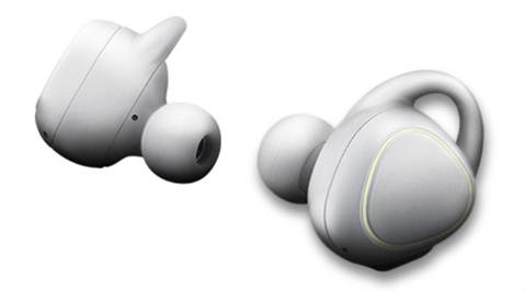 Samsung Gear IconX wireless earbud has a built-in fitness tracker