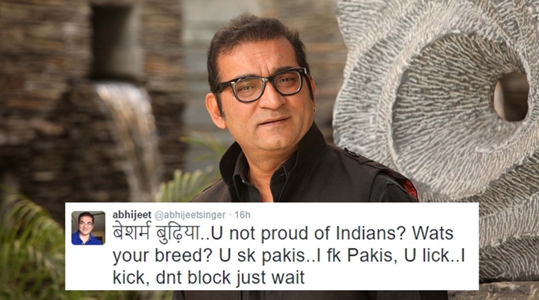 Abhijeet Bhattacharya, singer Abhijeet Bhattacharya, playback singer Abhijeet Bhattacharya, complaint against abhijit, complaint filed for abusing journalist, abuse journalist, abhijeet abuse journalist, abhijeet abuse female journalist, indian express news, india news