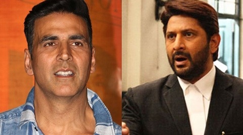 Arshad Warsi replaced by Akshay Kumar in Jolly  LLB 2 as producer wanted bigger star for the film