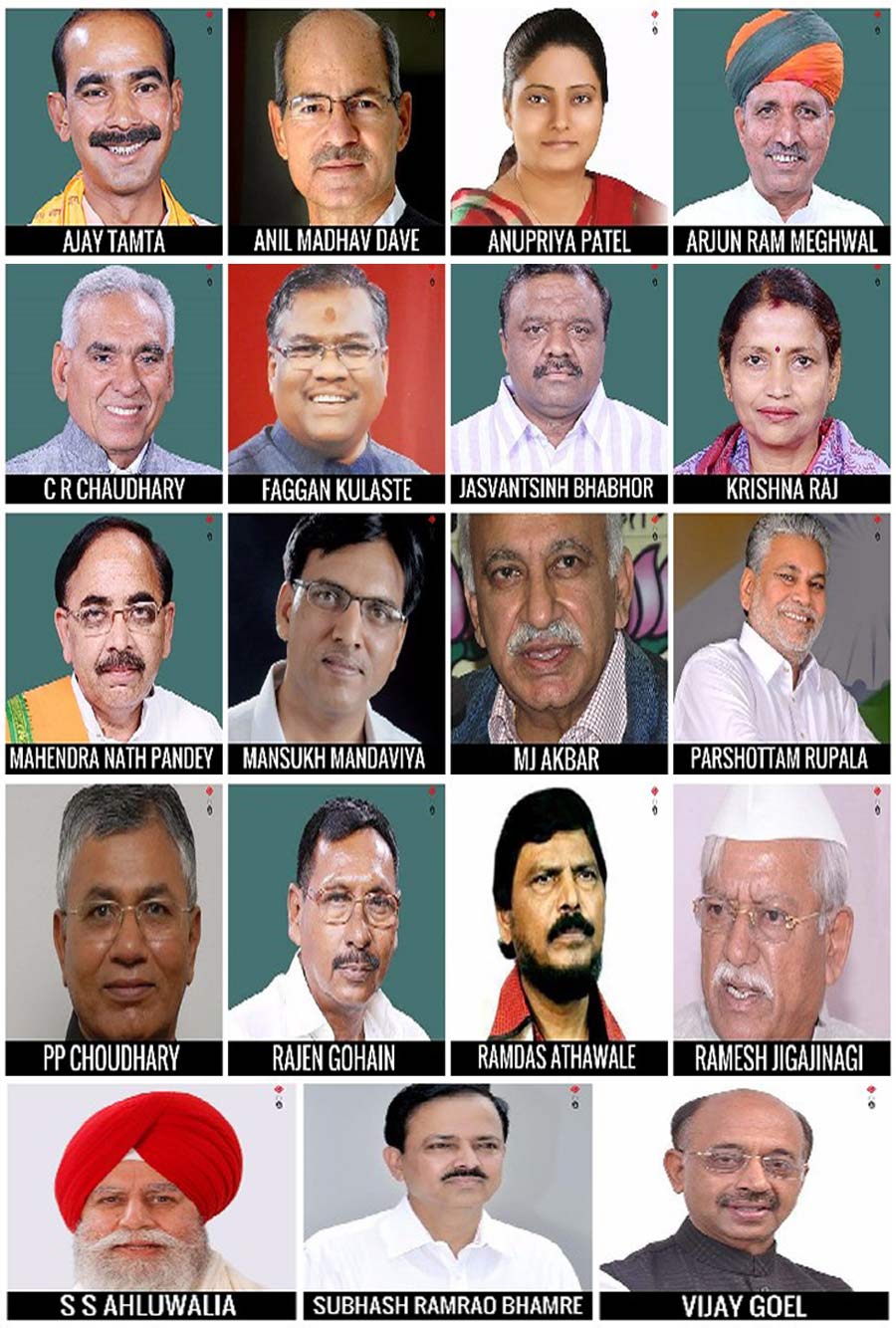 100 Nda Cabinet Ministers Modi Cabinet Expansion 21 New