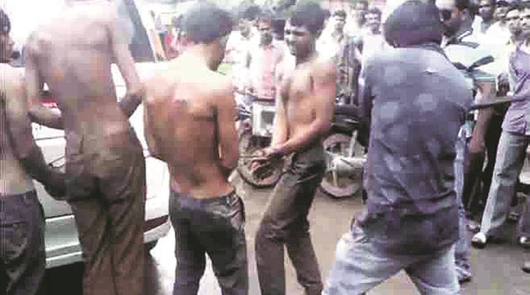 rajkot, dalit family, dalit family lynched, gau rakshak, cow skinning, dead cow skinning, dalits beaten up, india news