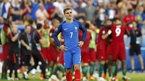 Antoine Griezmann player of Euro 2016, part of team of  tournament