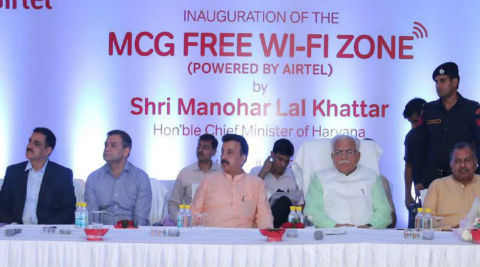 Airtel’s free public Wi-Fi hotspots launched in Gurgaon