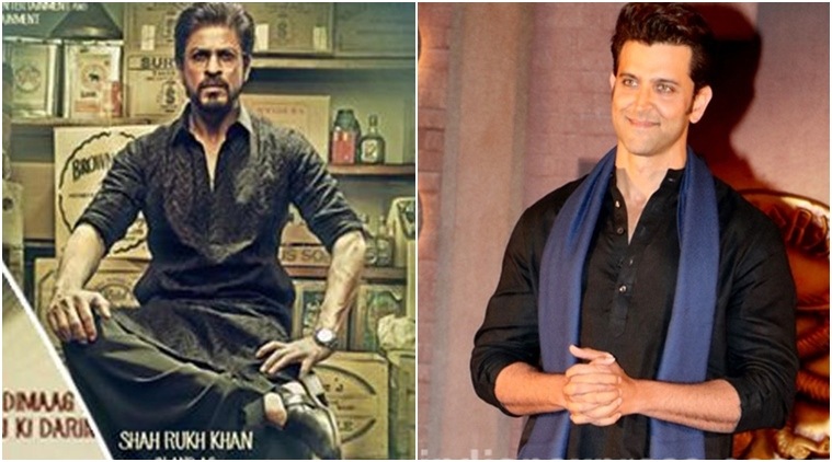 Shah rukh khan, Hrithik Roshan, Kaabil, Raees, srk, srk Raees