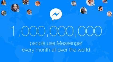 Facebook Messenger now has over a billion users