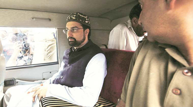 Mirwaiz Umar placed under house arrest ahead of protests in Srinagar - The Indian Express