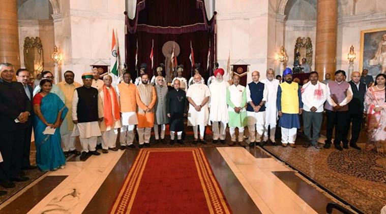before modi govt's cabinet reshuffle, an office screened all mps