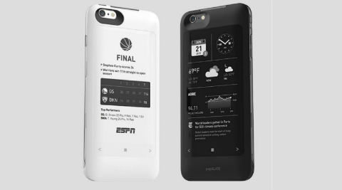 Popslate 2 case brings a second screen to the rear of your iPhone