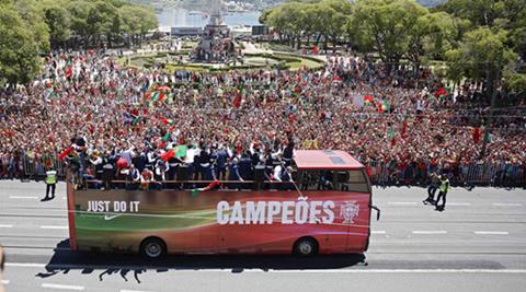 Euro 2016 champions Portugal fly home to hero’s welcome,  watch video