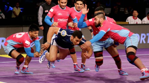 Pro Kabaddi: Jaipur Pink Panthers shoot to top of the table