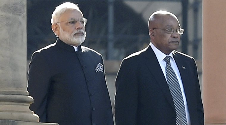 Modi visit, India South Africa, South Africa India, Modi visit South Africa, NSG India SOuth Africa, Modi visit Africa, Modi South Africa, South Africa Modi, India SOuth Africa defence, news, latest news, India news, South Africa news, world news, latest news, international news, national news, Modi India south africa defence, south africa india defence, BRICS, IBSA, UN, modi south africa india defence, Nuclear Suppliers Group, Modi Africa tour