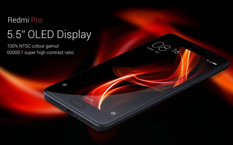 Xiaomi Redmi Pro features a 5.5-inch OLED display and a dual rear camera (Source: Xiaomi/Twitter)