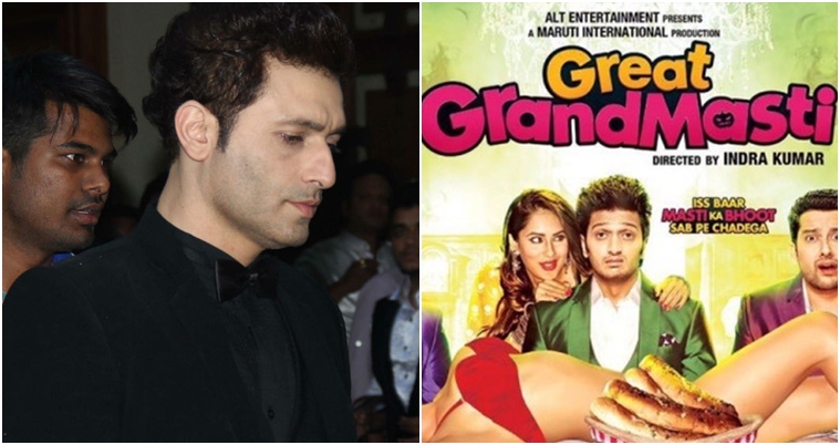 Shiney Ahuja filed a case against the film for naming a character after him in Great Grand Masti.