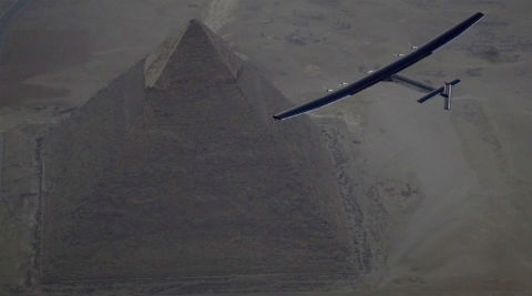 Solar Impulse 2 lands in Egypt in penultimate stop of world tour