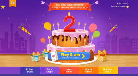 Xiaomi’s 2nd anniversary offer: Check out the discounts on Mi 5, Mi 4i and other accessories