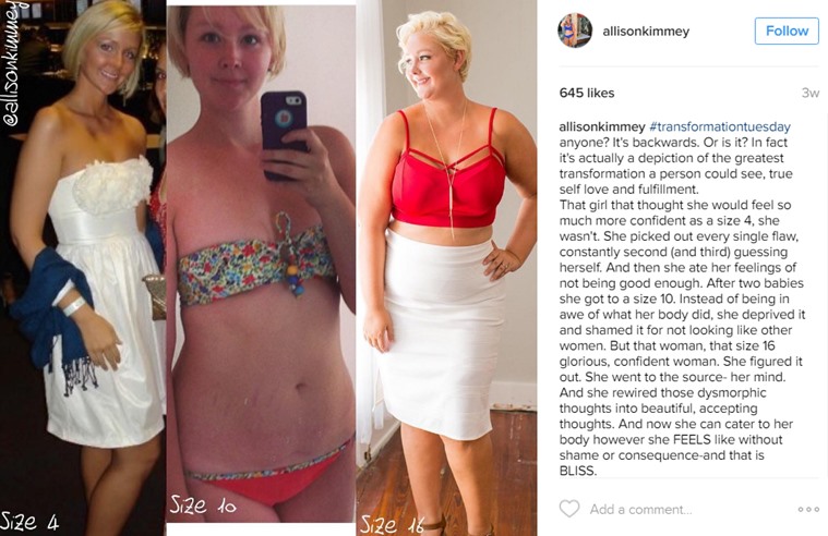 This Woman Is Absolutely Happy After Gaining Weight And Is Motivating