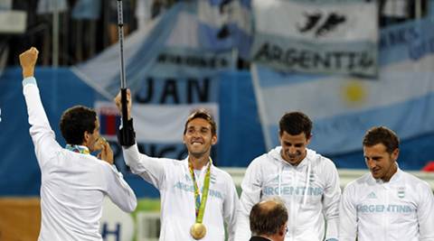 Argentina hold off Belgium to take men’s hockey gold