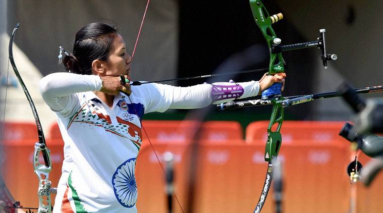 Bombayla Devi, Bombayla Devi qualification, Bombayla Devi round of 32 qualification, Bombayla Devi Rio qualification, Bombayla Devi win, Bombayla Devi archery, Lin Shih Chia, Taiwan, Bombayla, Rio 2016 Olympics, Rio Olympics, Archery