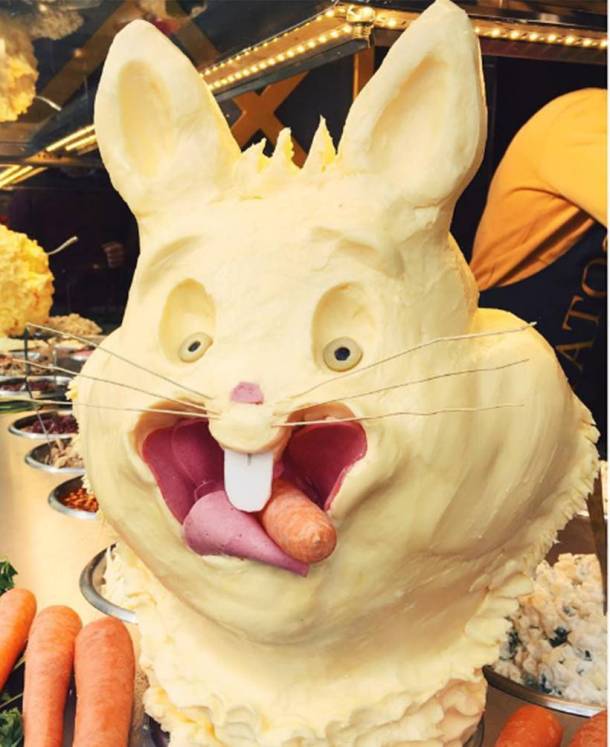 PHOTOS Utterly, butterly, beautiful These butter sculptures are a