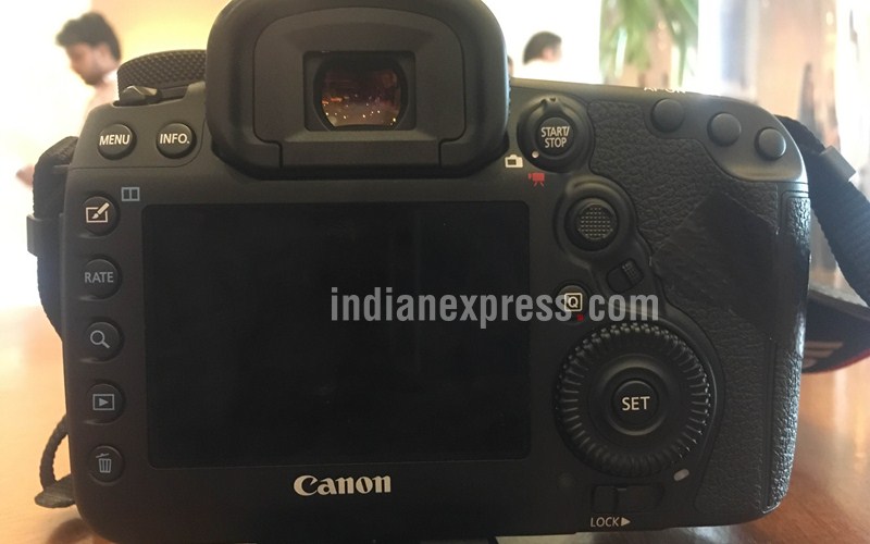 Canon EOS 5D Mark IV features a 3.2-inch touchscreen display with approximately 1.62 million dots (Source: Swapnil Mathur)