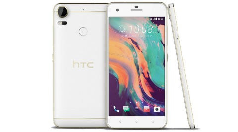 HTC Desire 10 Pro leaked renders show matte finish with gold trims