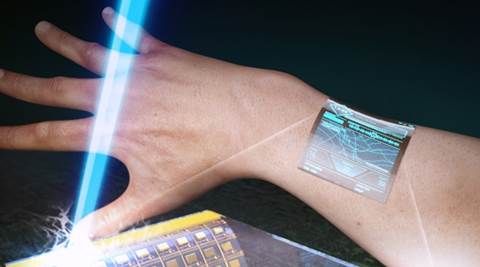Researchers develop ultra-thin transistors for wearable display