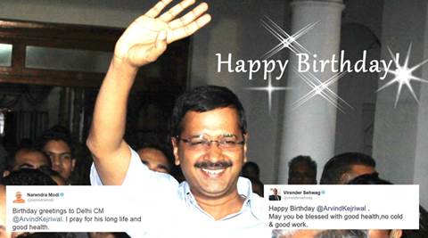 Its Delhi Cm Arvind Kejriwals Birthday And Wishes Are Pouring In On