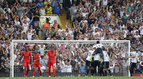 Tottenham strikes back for 1-1 draw with Liverpool