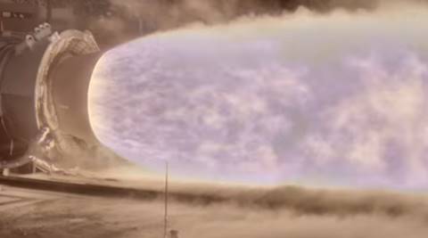 NASA releases rocket booster test slow-motion video