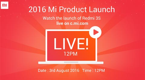 Xiaomi Redmi 3S to launch in India tomorrow: Here’s what we know