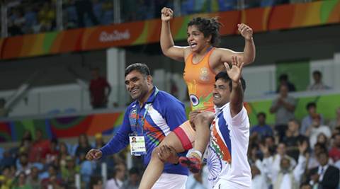 Sakshi Malik creates history with sensational win in bronze medal  play-off at Rio 2016 Olympics