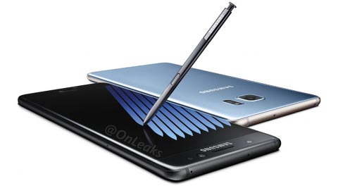 Samsung  Galaxy Note 7 press renders leaked ahead of August 2 launch - The Indian Express