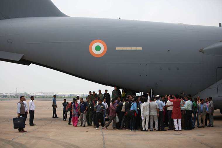 operation sankat mochan, south sudan indians, south sudan india, iaf, indian air force, south sudan war, south sudan conflict, vk singh, external affairs ministry, us india, india us, india news