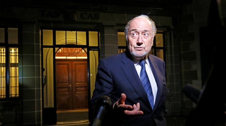 Former FIFA head Sepp Blatter quizzed by US, Swiss investigators - The Indian Express