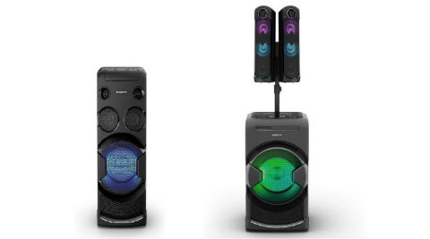 Sony launches GT4D and V44D party audio systems