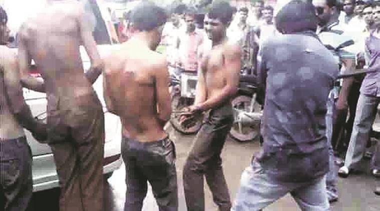 una, una dalit thrashing, una dalit flogging, una cow skinning, una dalit beaten, cow politics, gau rakshaks, beef ban, upper caste dalits, dalits, lion killed cow, dalit condition, dalit situation, indian express news, india news, una dalit updates, dalit news